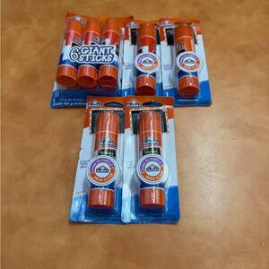 Elmer’s Orange Glue Sticks - Pack of 10